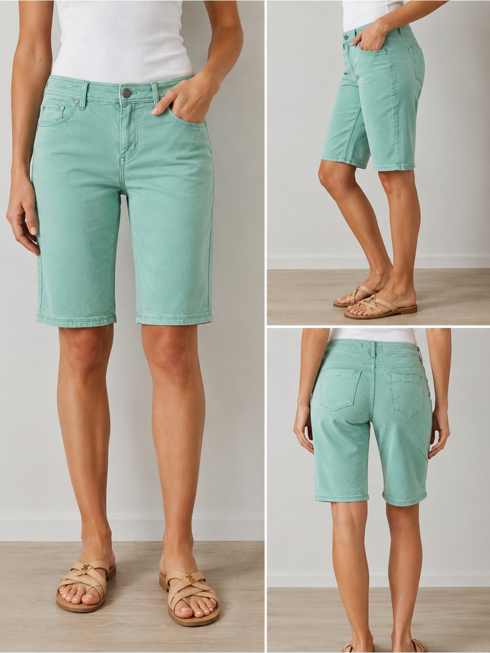 Tommy Bahama Mint Green Women's Jean Shorts